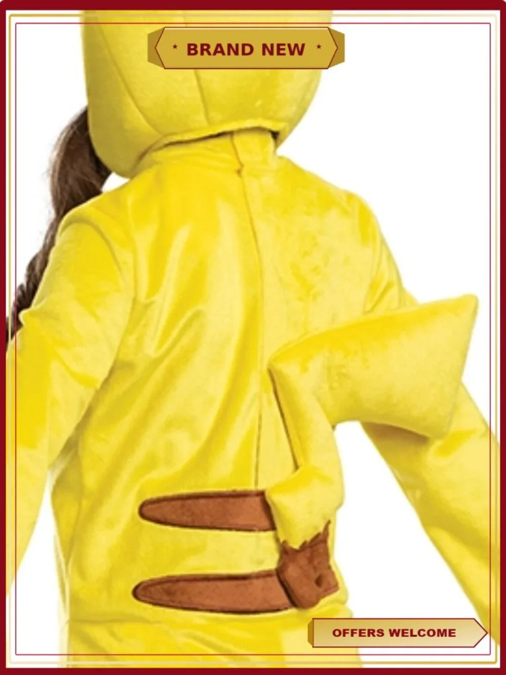Pikachu Toddler Costume Boys Girls Halloween Jumpsuit 2T